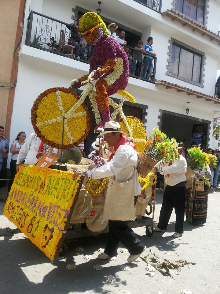 Foto: Desfile de las flores agosto 2014 - Vélez (Santander), Colombia