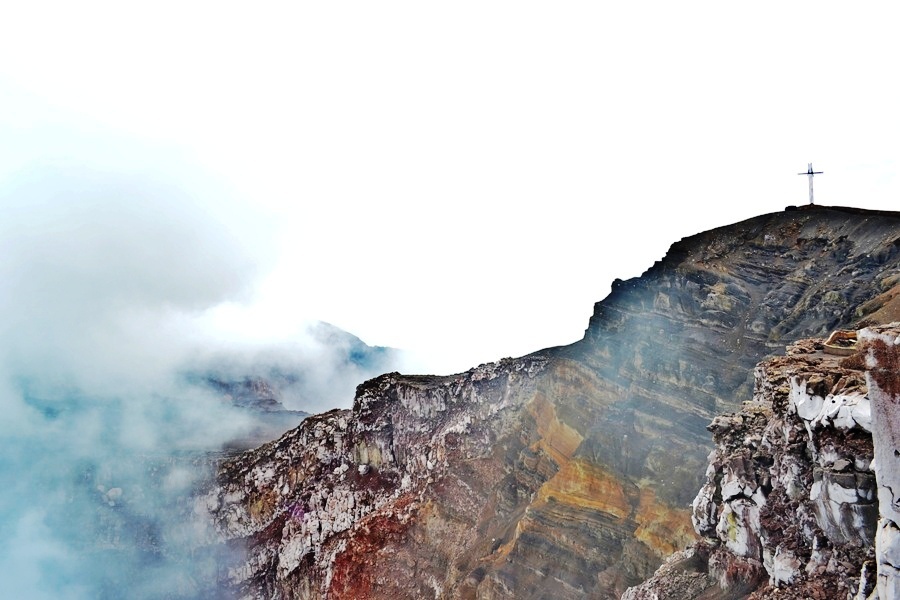 Foto: Nicaraguan Masaya Volcano crater - Masaya, Nicaragua