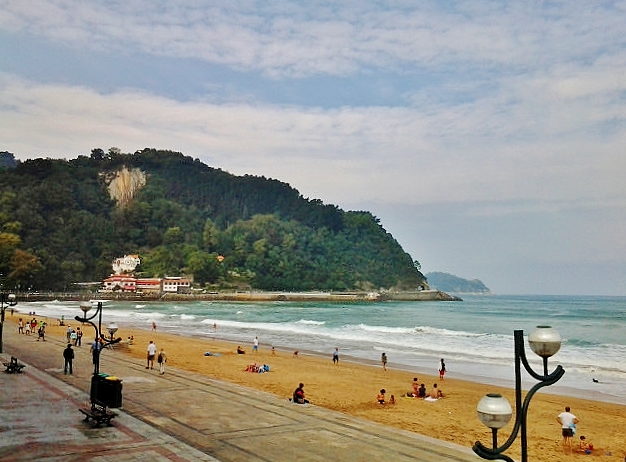 Foto: Playa - Zarautz (Gipuzkoa), España