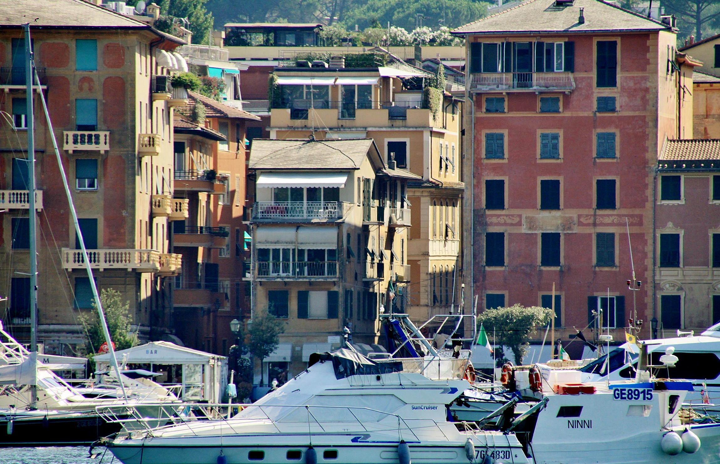 Foto: Vista del pueblo - Santa Margherita Ligure (Liguria), Italia