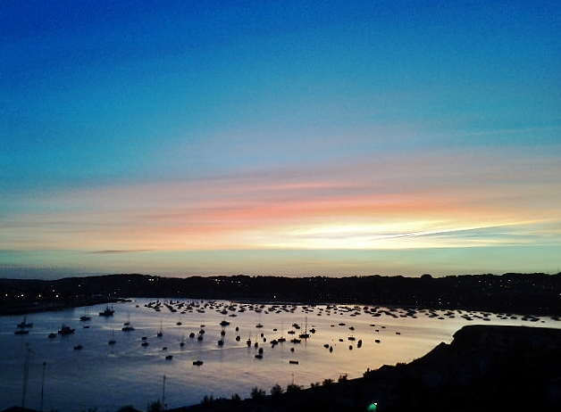 Foto: Desembocadura del Bidasoa - Hondarribia (Gipuzkoa), España