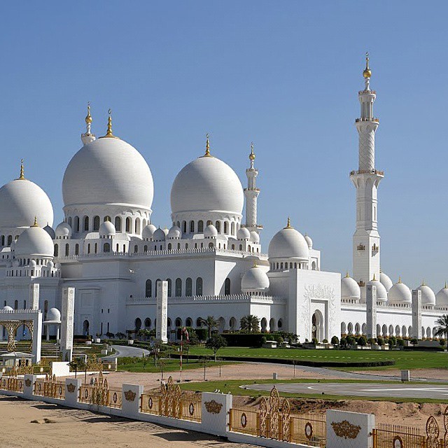 Foto: Sheikh Zayed Grand Mosque - Abu Dhabi, Emiratos Árabes Unidos
