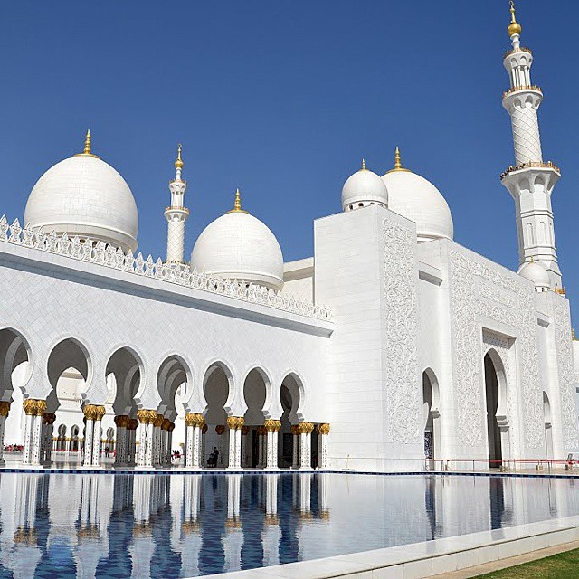 Foto: Sheikh Zayed Grand Mosque - Abu Dhabi, Emiratos Árabes Unidos