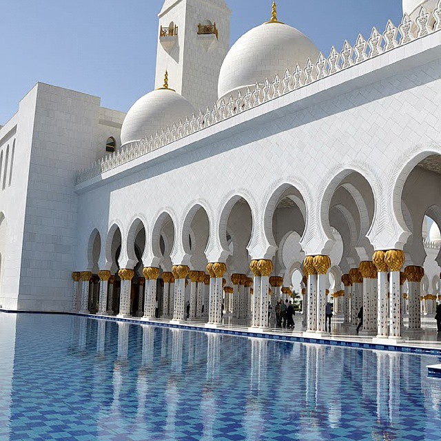Foto: Sheikh Zayed Grand Mosque - Abu Dhabi, Emiratos Árabes Unidos