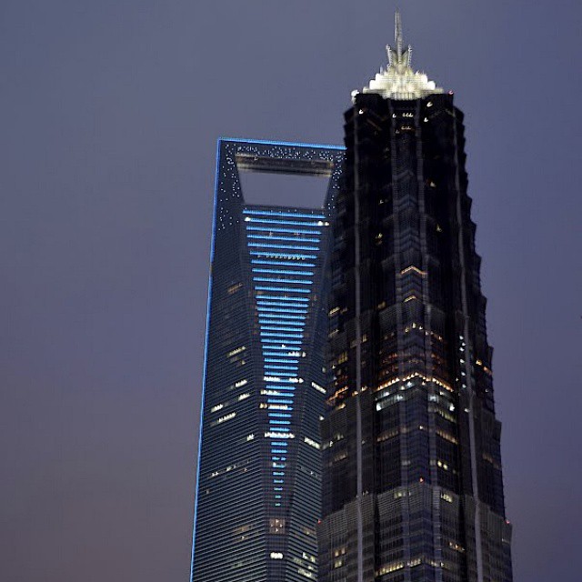 Foto: World Financial Center y Torre Jin Mao - Shanghái (Beijing), China