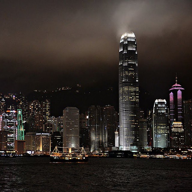 Foto: Skyline de Hong Kong - Hong Kong, China