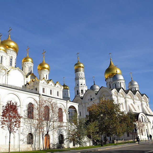 Foto: Catedral de la Anunciación y Catedral del Arcangel Miguel - Moscú, Rusia