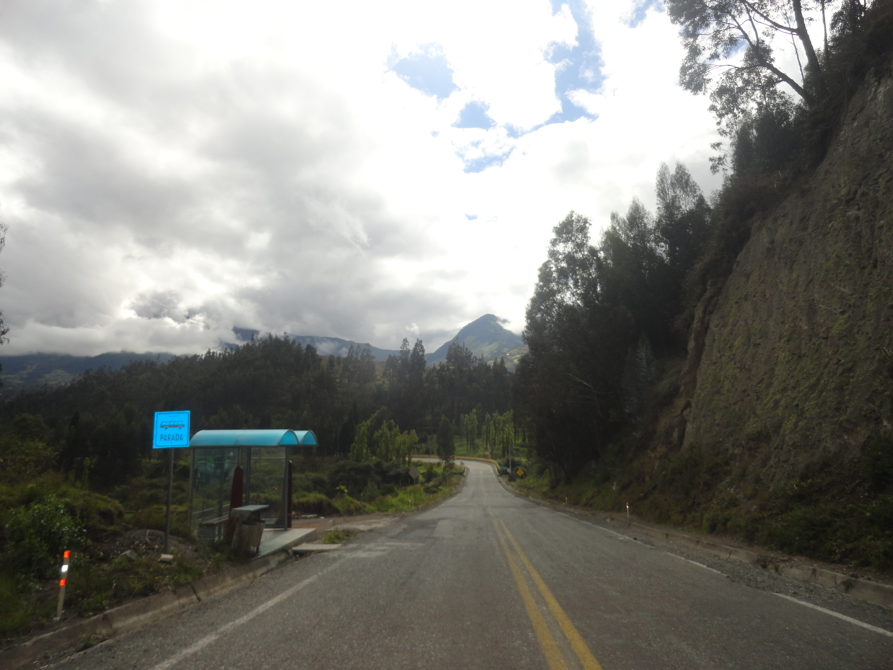 Foto: Carretera - Penipe (Chimborazo), Ecuador