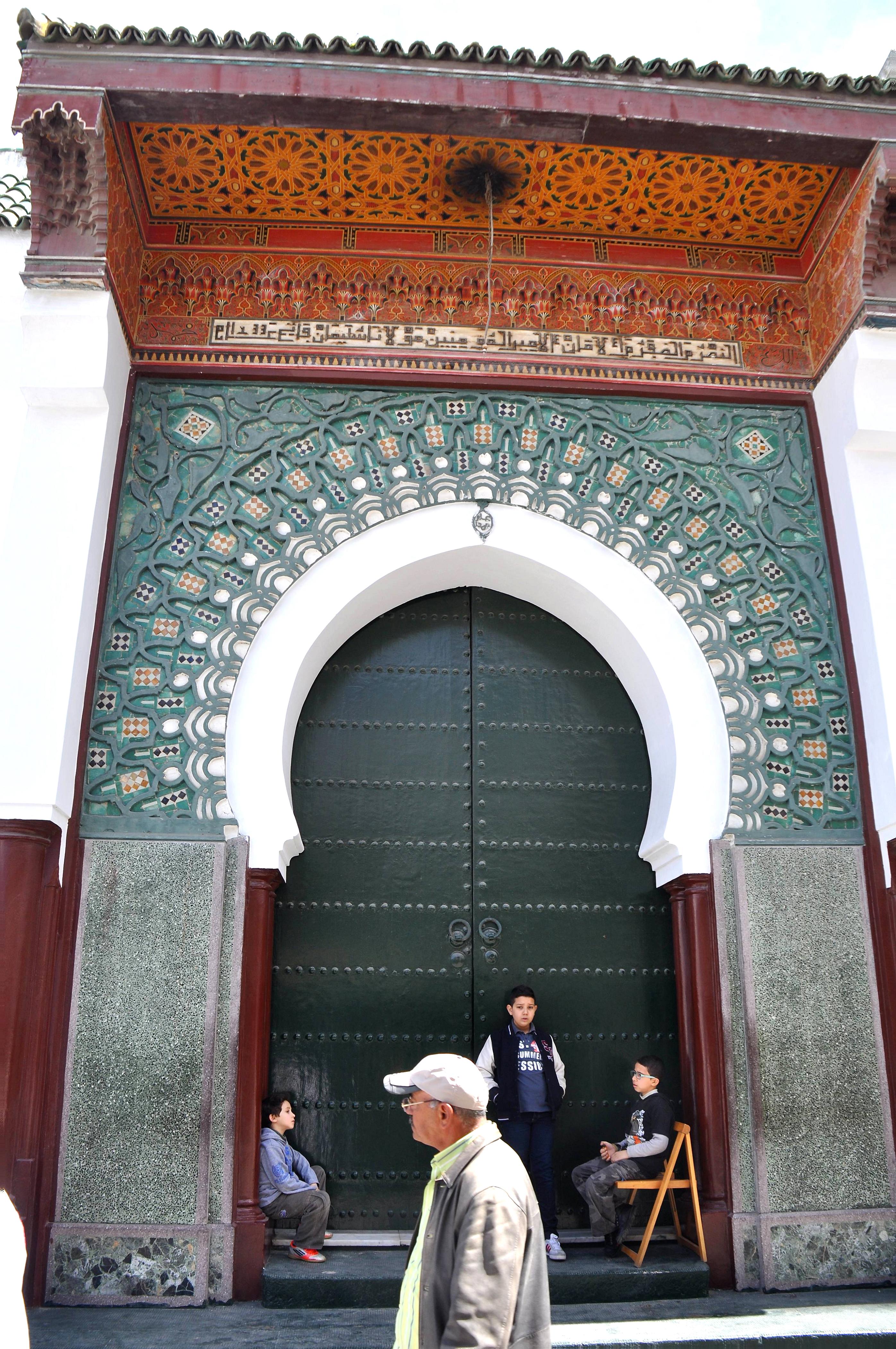 Foto: Puerta tipi marroqui - Tanger (Tanger-Tétouan), Marruecos