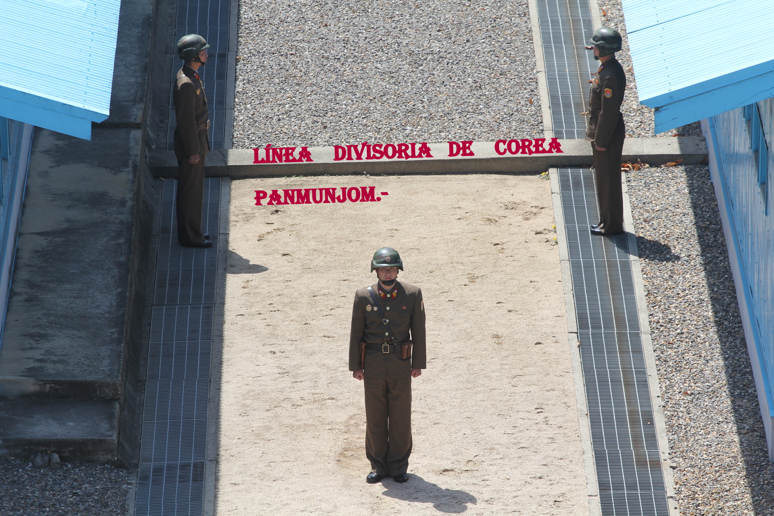 Foto de Panmunjom, Corea del Norte