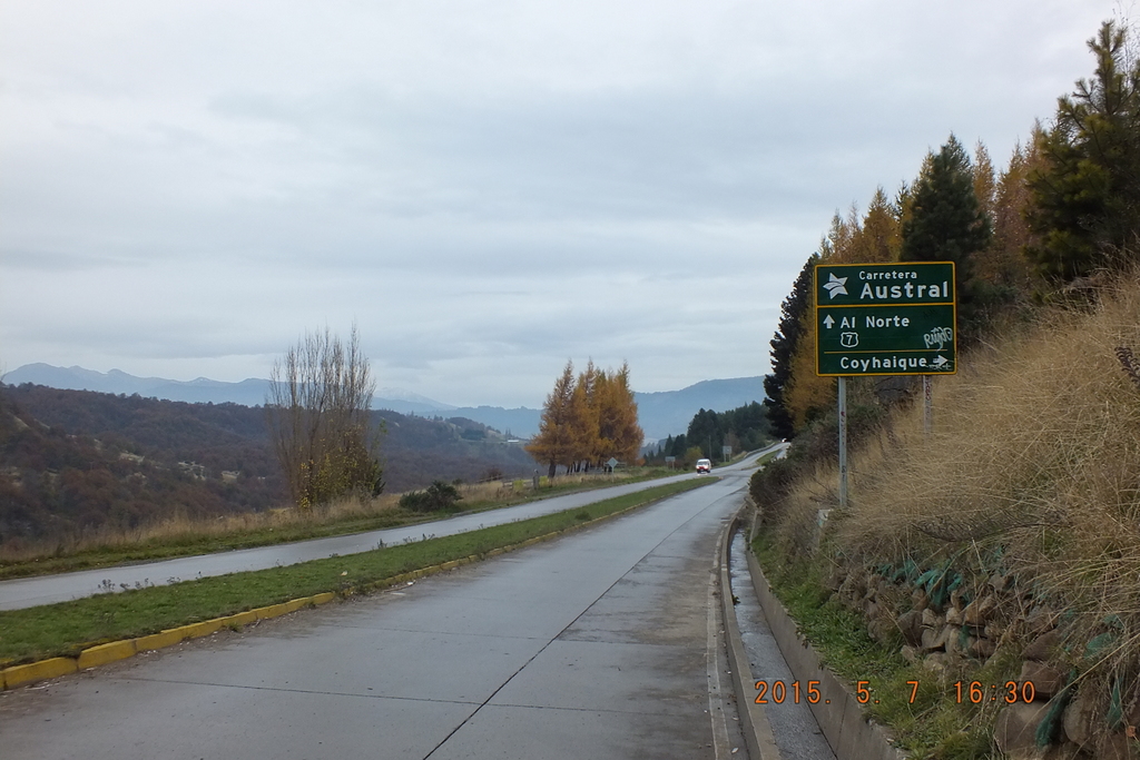 Foto: Carretera Austral - Coyhaique (Aisén del General Carlos Ibáñez del Campo), Chile