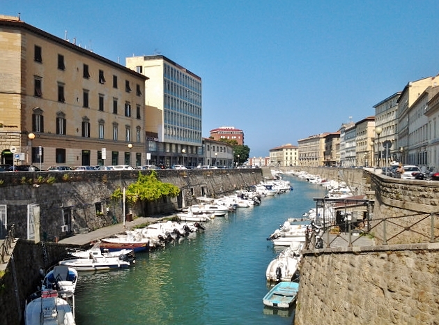 Foto: Canal - Livorno (Tuscany), Italia