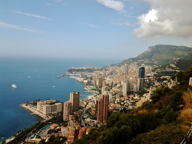 Foto: Vista del principado - Mónaco, Mónaco