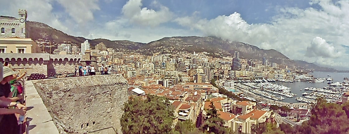 Foto: Vista del principado - Mónaco, Mónaco