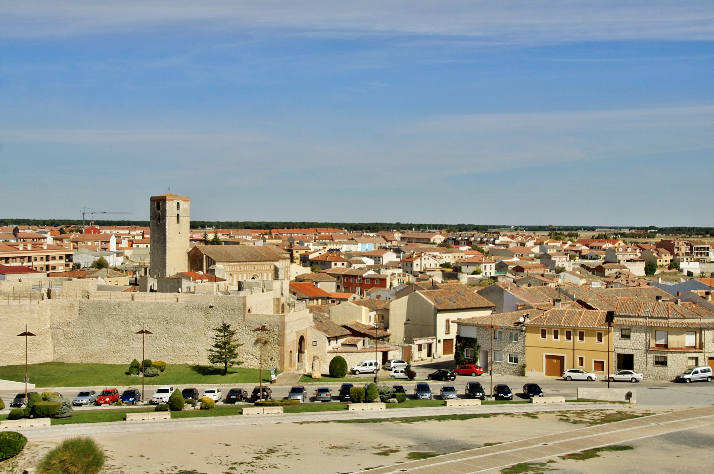 Foto: Vistas desde el castillo - Cuellar (Segovia), España