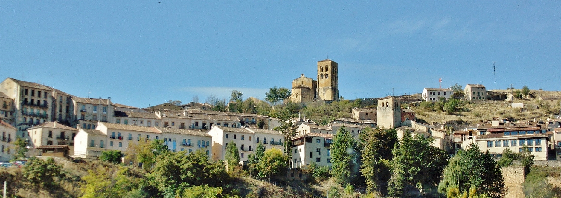 Foto: Vista del pueblo - Sepúlveda (Segovia), España