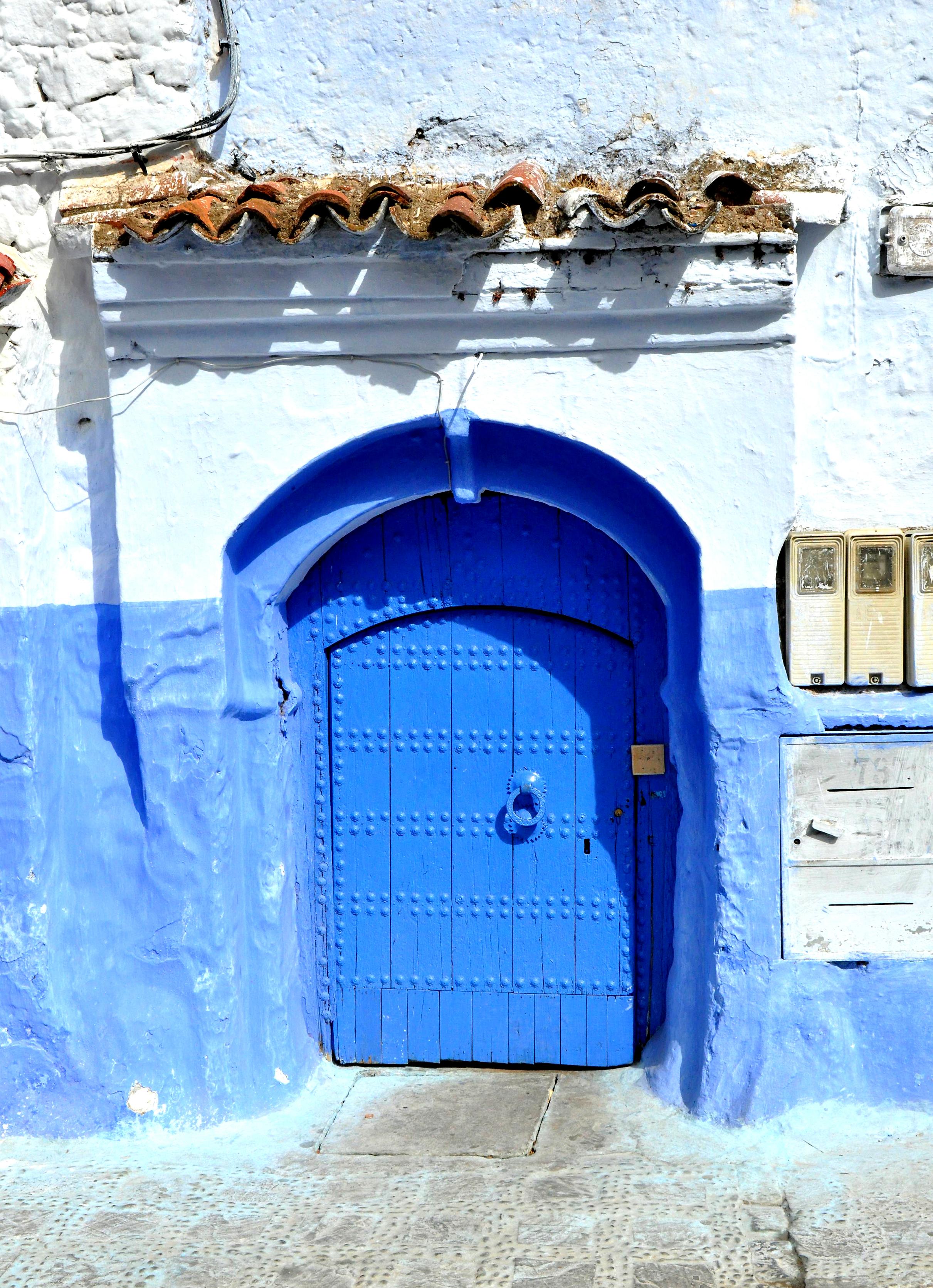 Foto: Puerta tipica - Aouen (Chaouia-Ouardigha), Marruecos
