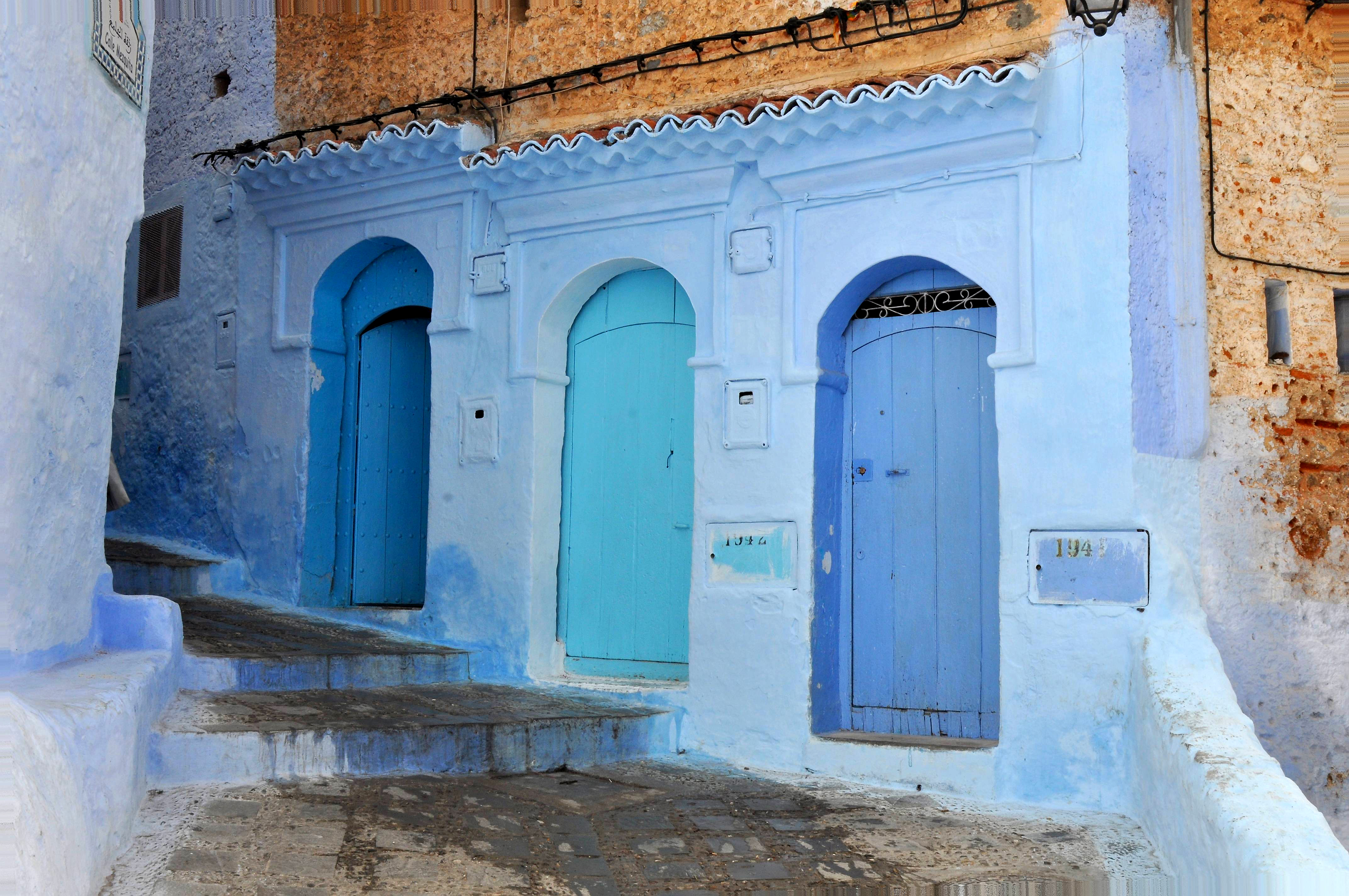 Foto: Puertas tipicas - Aouen (Chaouia-Ouardigha), Marruecos