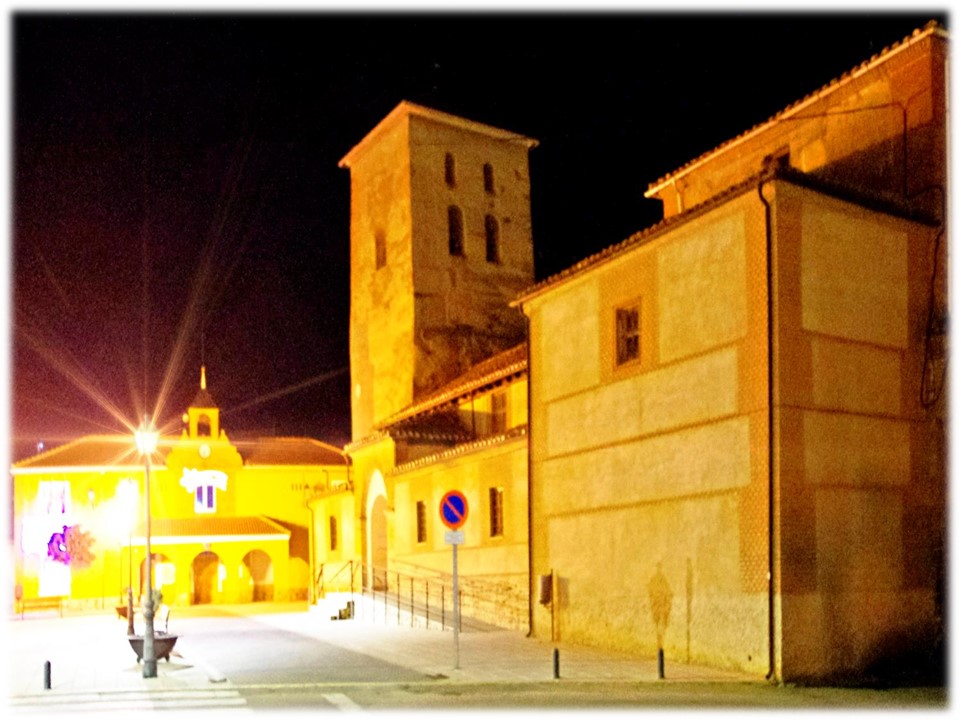 Foto: Vista nocturna - Bercianos Del Paramo (León), España