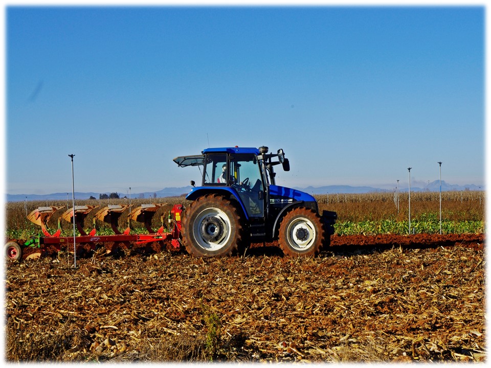 Foto: Arando la finca - Villar Del Yermo (León), España