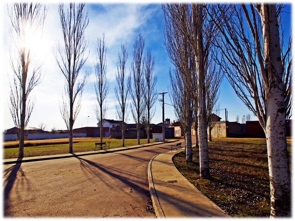 Foto: camino de llegada al Cementerio - Villar Del Yermo (León), España