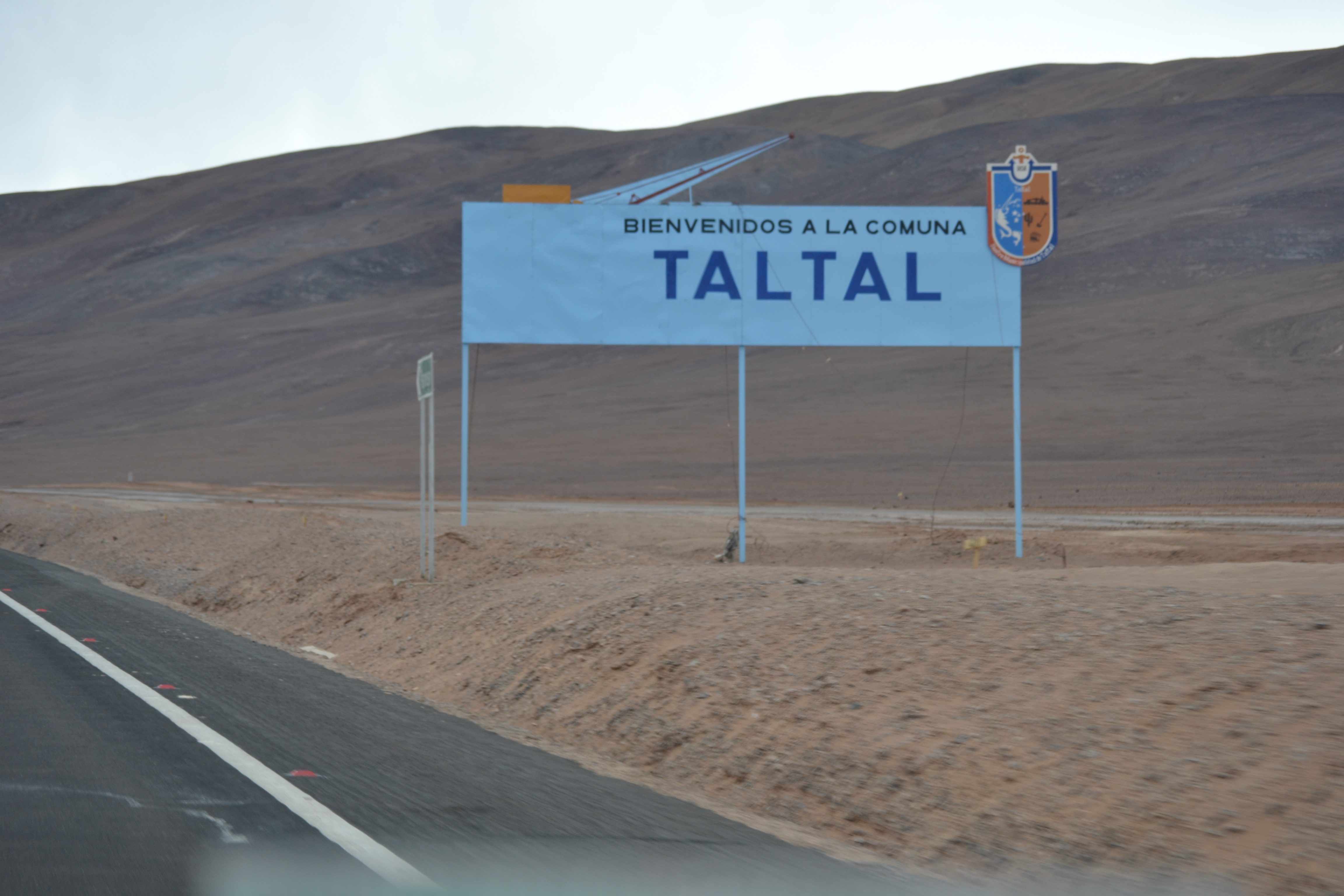 Foto: Bienvenida - Taltal (Antofagasta), Chile