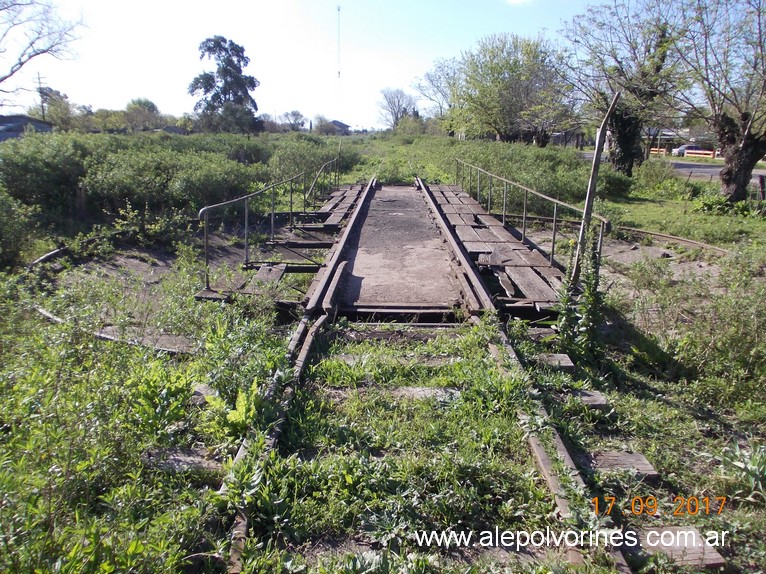 Foto: Mesa giratoria estacion Parera - Parera (Entre Ríos), Argentina