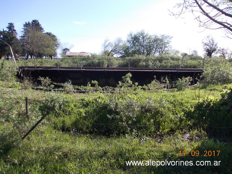 Foto: Mesa giratoria estacion Parera - Parera (Entre Ríos), Argentina
