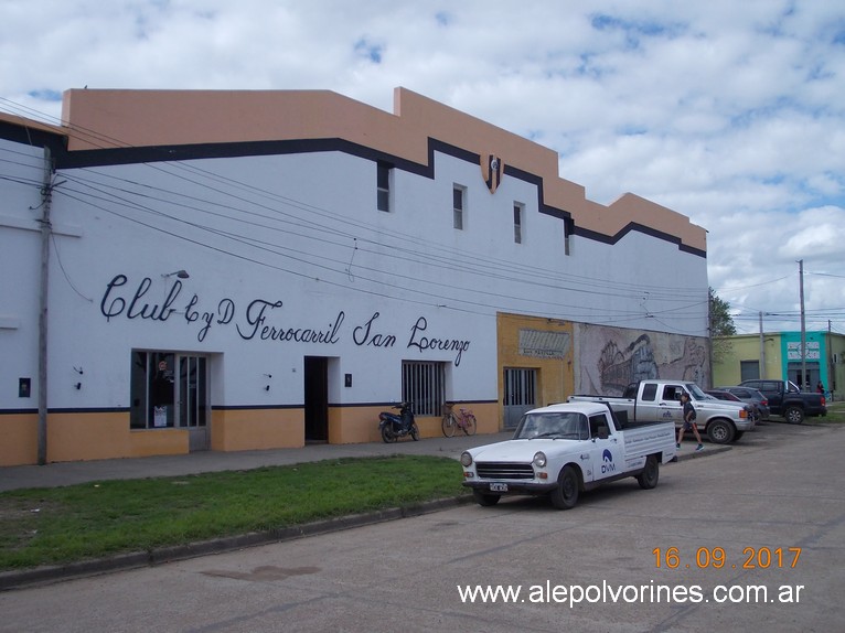 Foto: Club Ferrocarril San Lorenzo - Gobernador Mansilla (Entre Ríos), Argentina