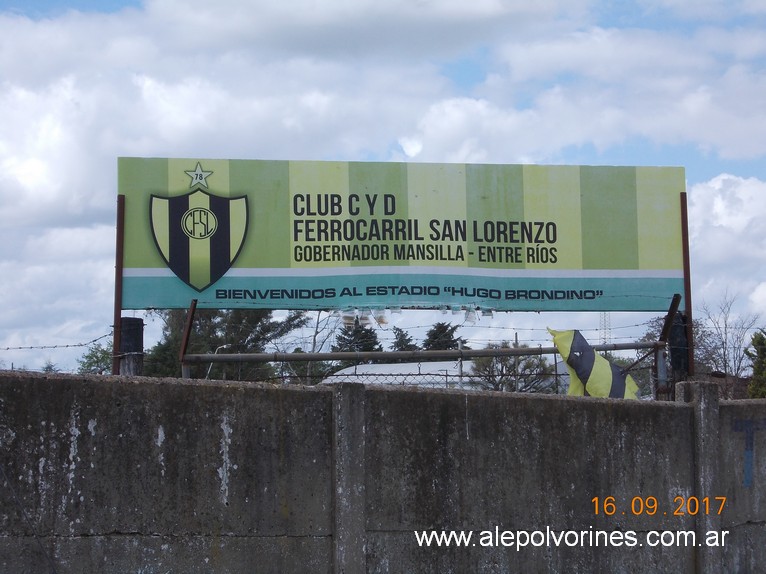 Foto: Club Ferrocarril San Lorenzo - Gobernador Mansilla (Entre Ríos), Argentina