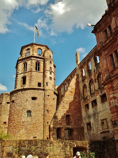 Foto: Castillo - Heidelberg (Baden-Württemberg), Alemania