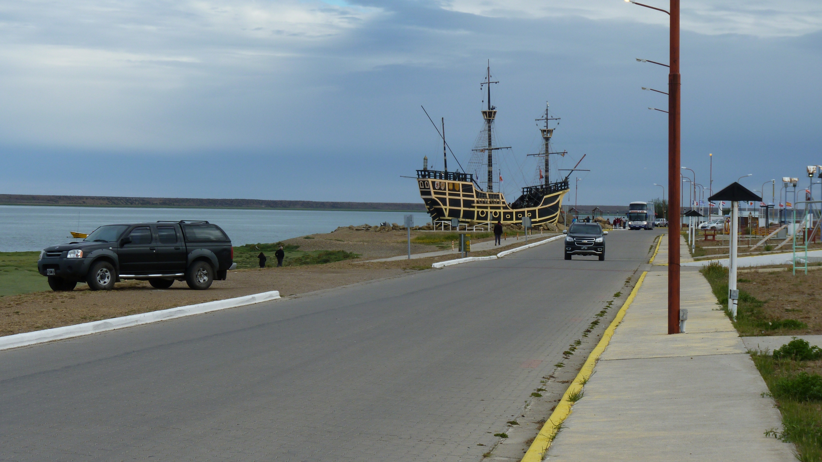 Foto: Réplica de la Nao Victoria de Fernando de Magallanes. - Puerto San Julián (Santa Cruz), Argentina