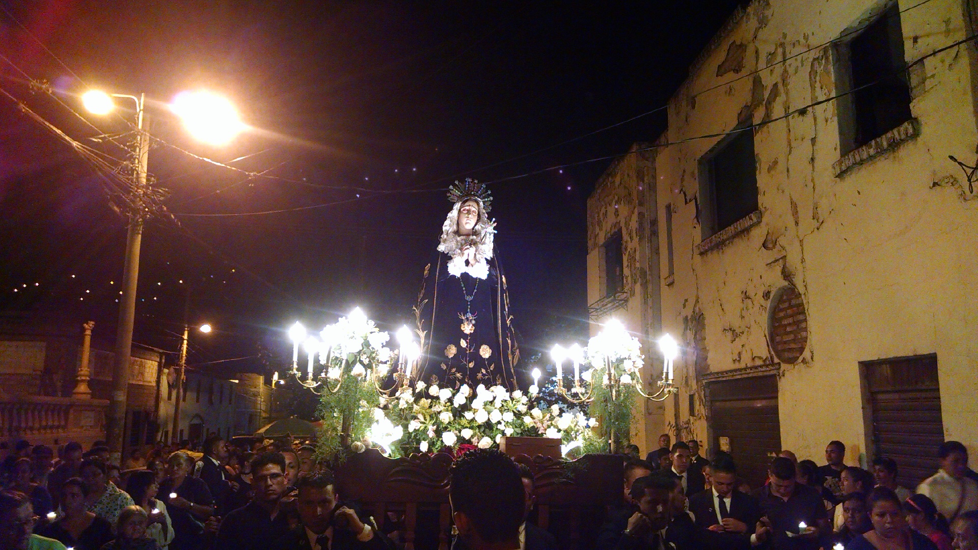 Foto: Procesión de la Virgen de la Soledad - Tegucigalpa (Francisco Morazán), Honduras