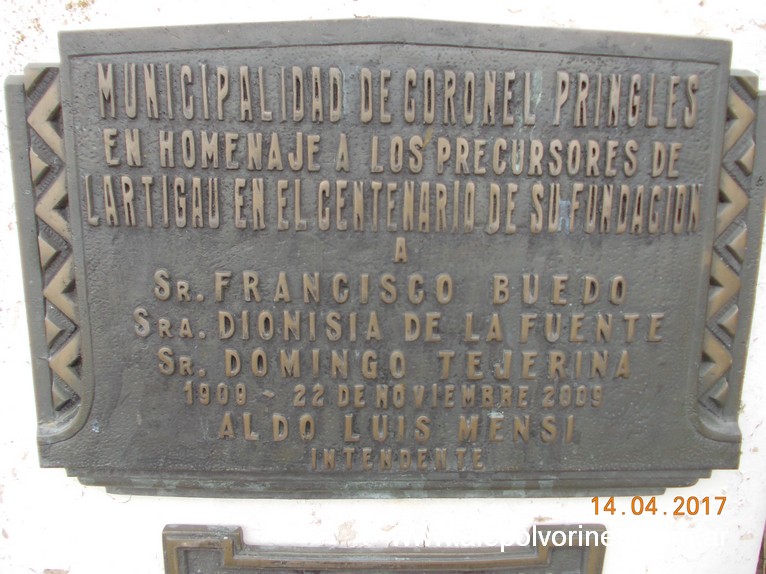 Foto: Plaza de Lartigau - Lartigau (Buenos Aires), Argentina