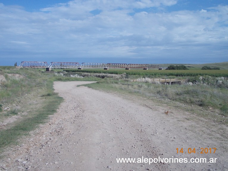 Foto: Puente FCRPB sobre rio Sauce Grande - Paso Mayor (Buenos Aires), Argentina