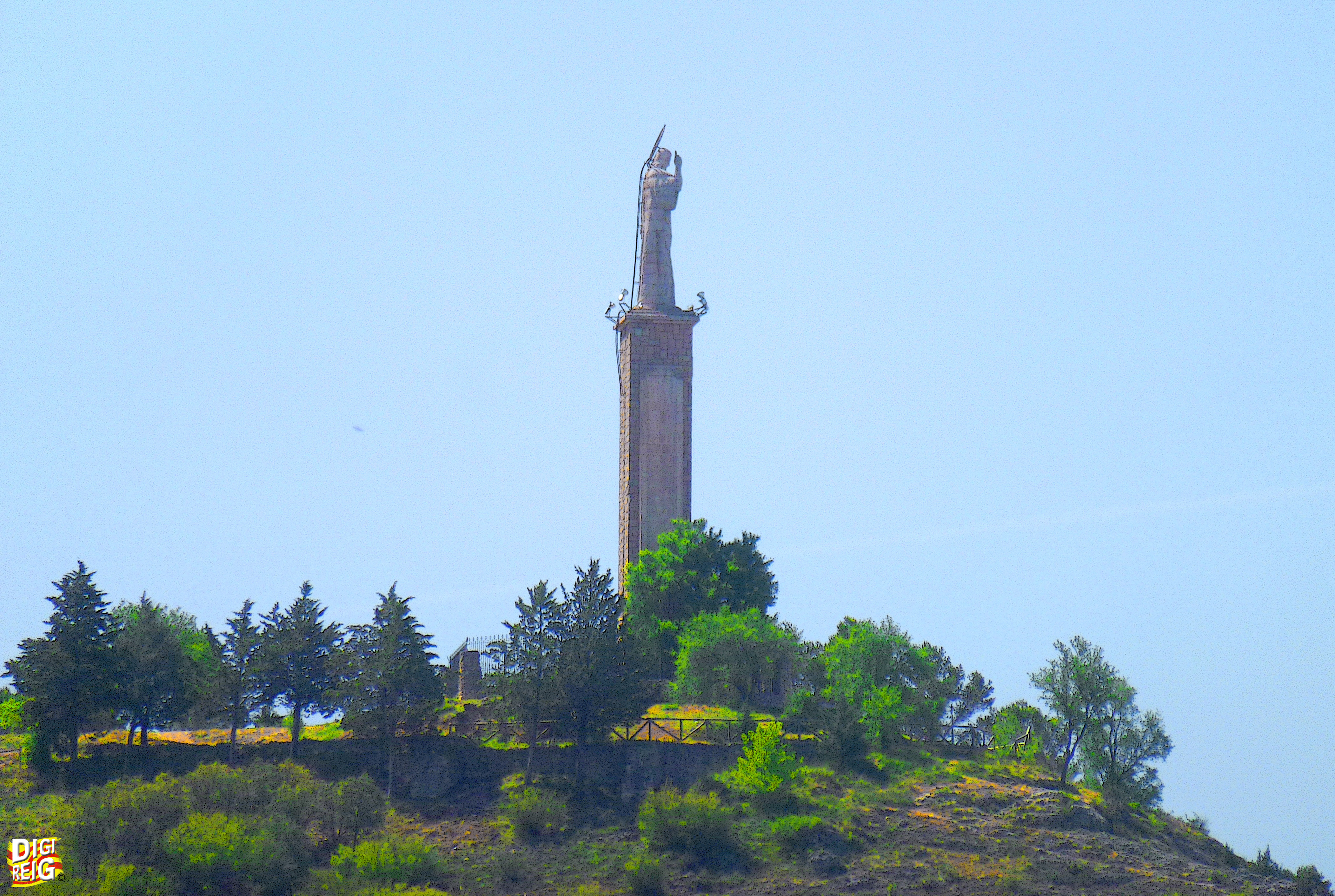 Foto: Monumento del Sagrado Corazón de Jesús. - Cuenca (Castilla La Mancha), España