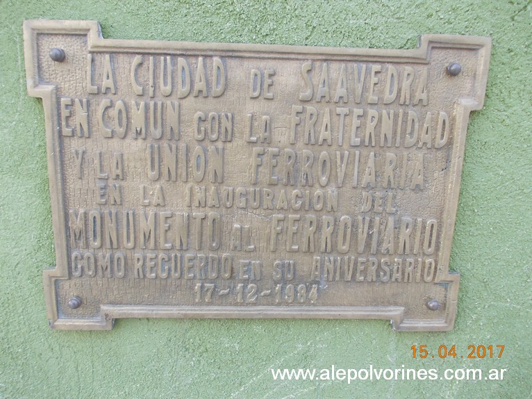 Foto: Plaza Obreros del Riel - Ciudad de Saavedra (Buenos Aires), Argentina