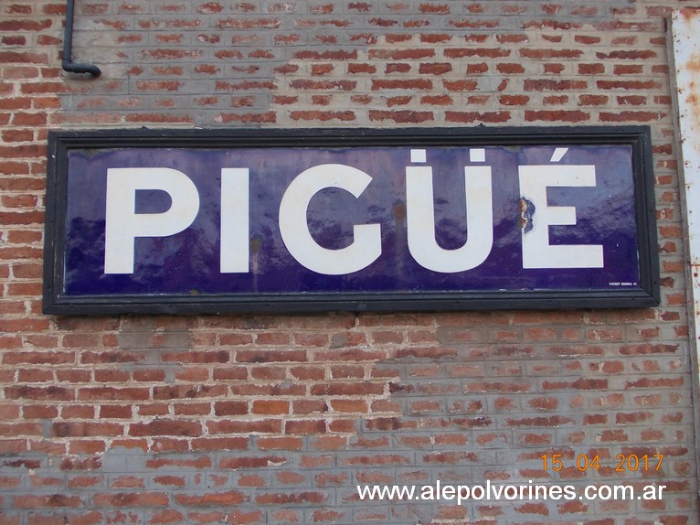 Foto: Estacion Pigüe - Pigue (Buenos Aires), Argentina