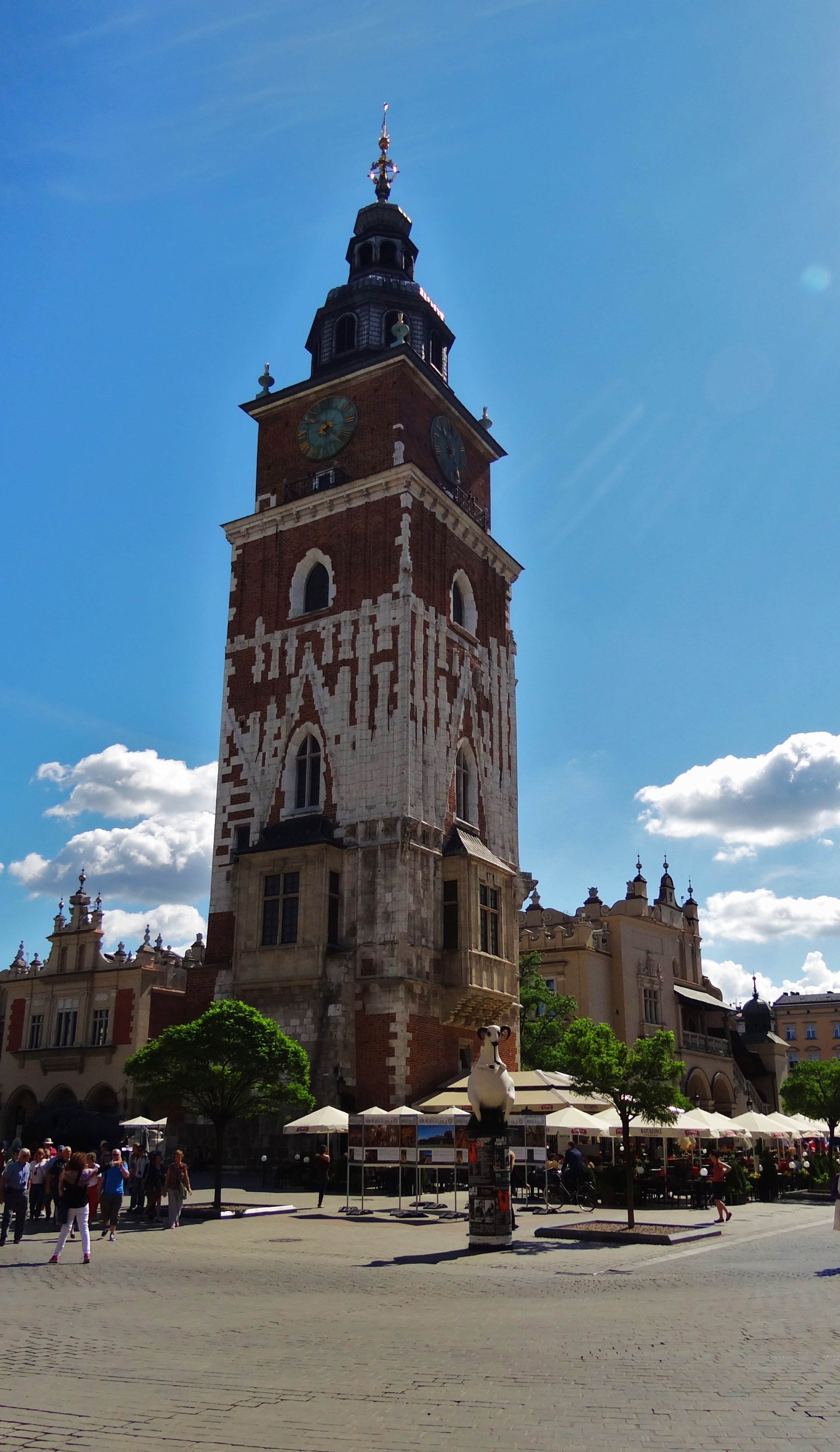 Foto: Wieża ratuszowa w Krakowie - Kraków (Lesser Poland Voivodeship), Polonia