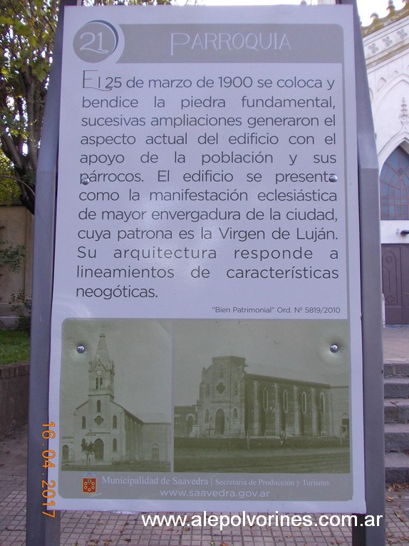 Foto: Iglesia NS de Lujan - Pigue (Buenos Aires), Argentina