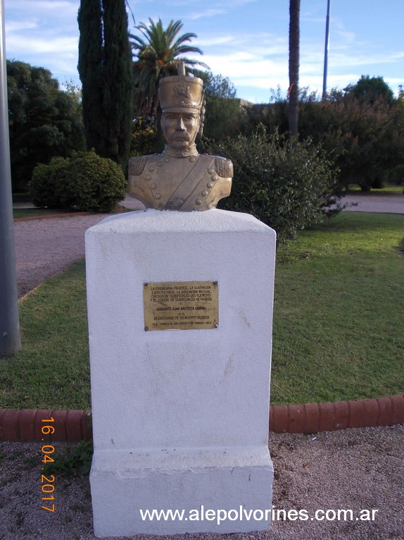 Foto: Busto Sgto Cabral - Pigue (Buenos Aires), Argentina