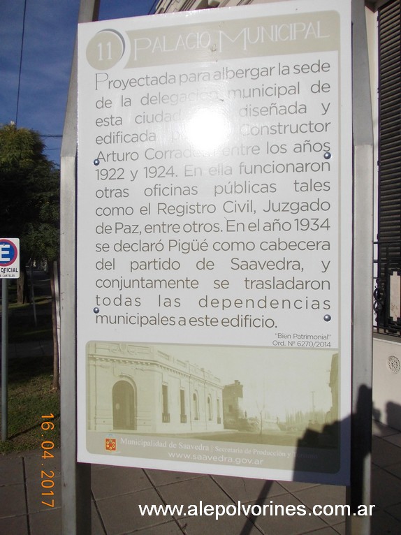 Foto: Municipalidad - Pigue (Buenos Aires), Argentina