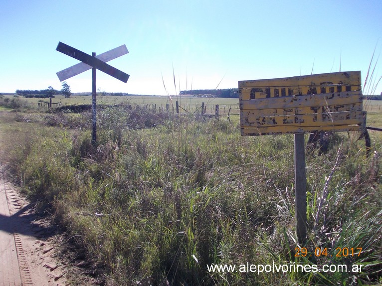 Foto: Apeadero Km 50 - Ubajay (Entre Ríos), Argentina