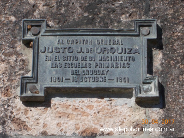 Foto: Sitio nacimiento Gral Urquiza - Arroyo Urquiza (Entre Ríos), Argentina