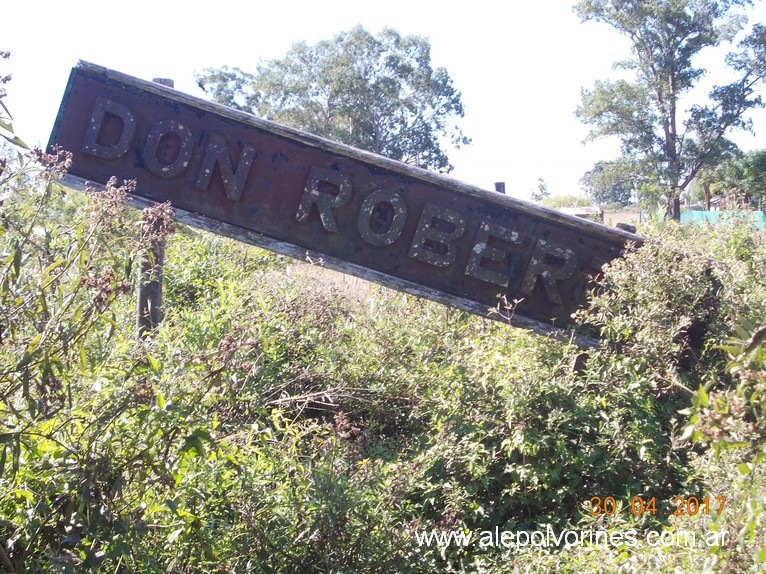 Foto: Apeadero Don Roberto - El Redomon (Entre Ríos), Argentina