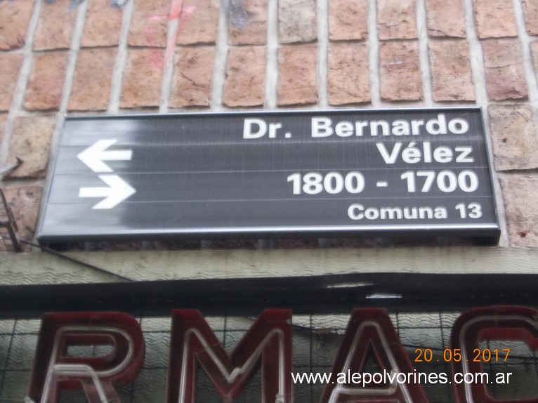 Foto: Pasaje Dr Bernardo Velez - Belgrano (Buenos Aires), Argentina