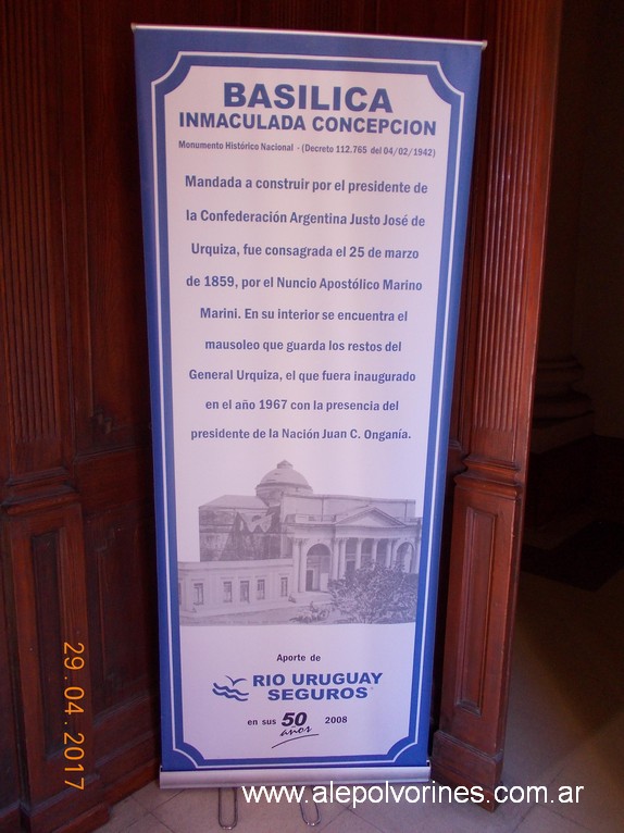 Foto: Basilica Inmaculada Concepcion - Concepcion Del Uruguay (Entre Ríos), Argentina
