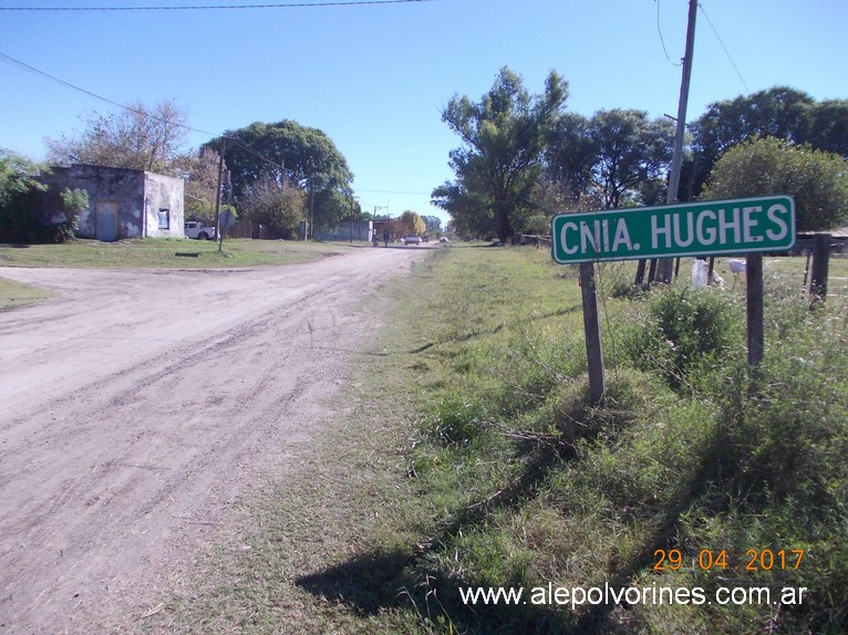 Foto: Acceso a Colonia Hughes - Colonia Hughes (Entre Ríos), Argentina