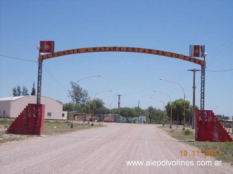 Foto: Acceso a Matará - Matará (Santiago del Estero), Argentina