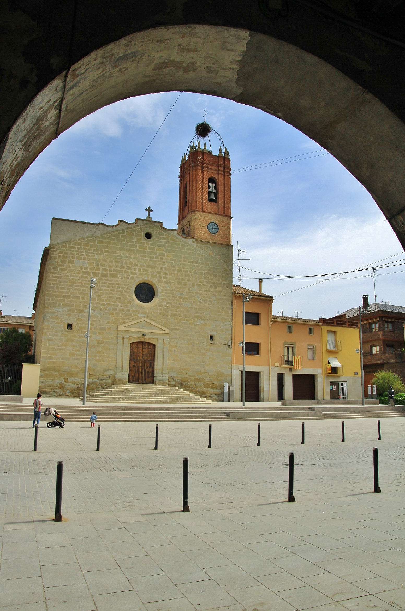 Foto: Centro histórico - Almacelles (Lleida), España